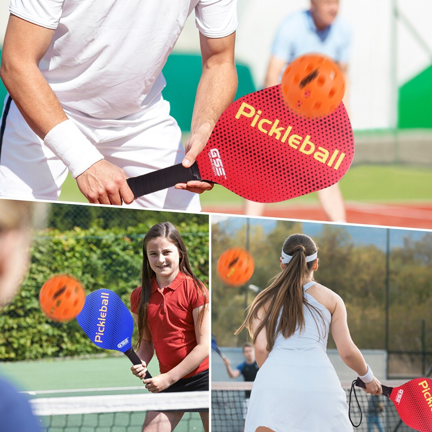 12-Pack Outdoor Pickleball Balls - USAPA Approved