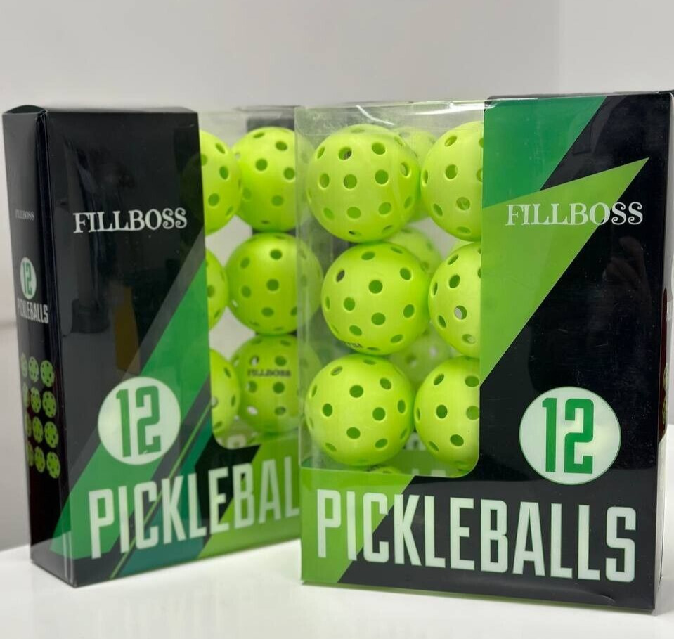 Premium Outdoor Pickleball Balls - Set of 4
