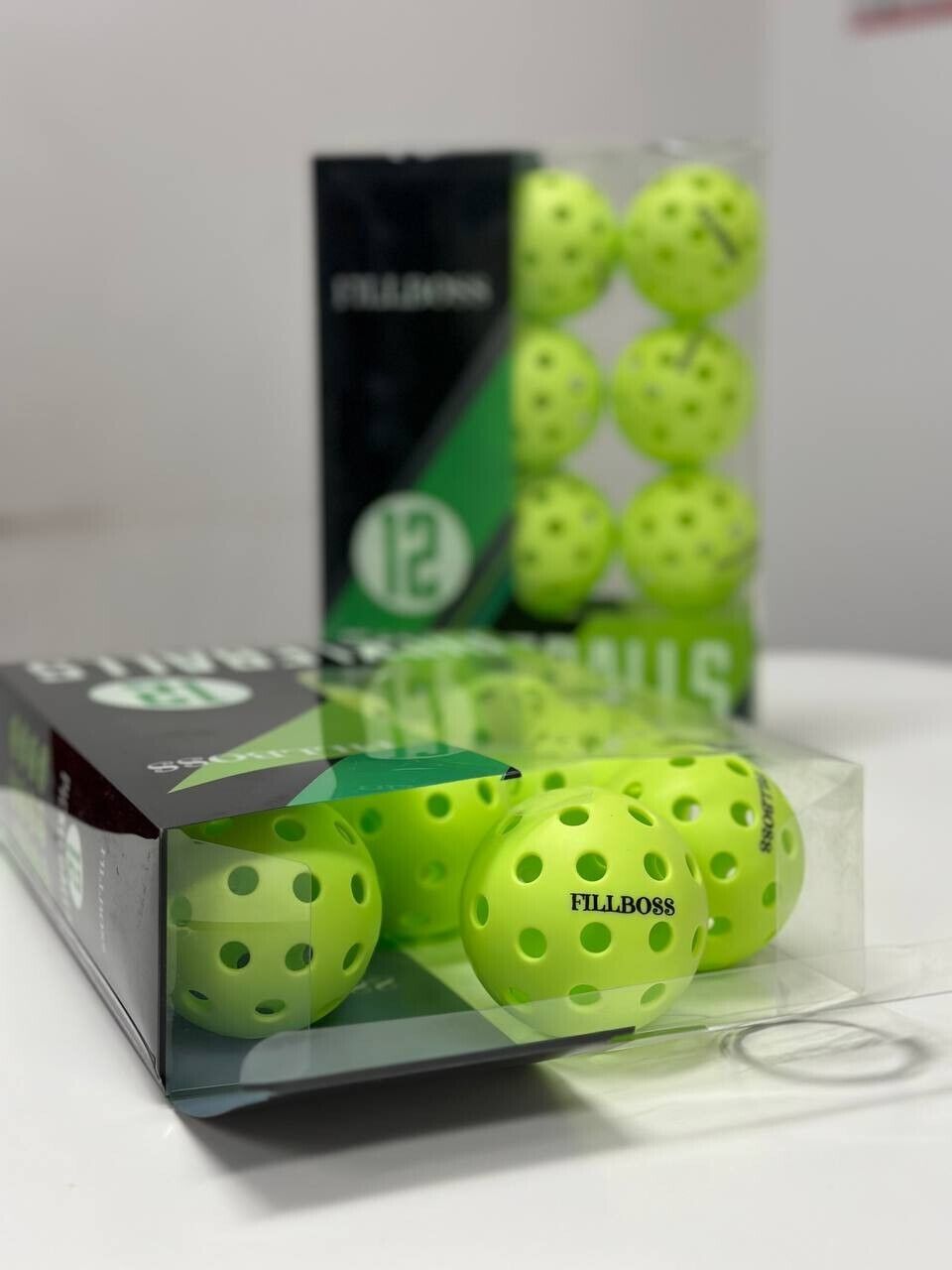 Premium Outdoor Pickleball Balls Set of 12