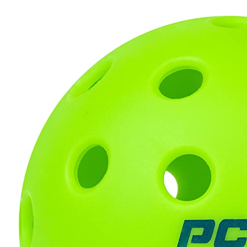 PCKL Neon Green Pickleballs for Indoor & Outdoor