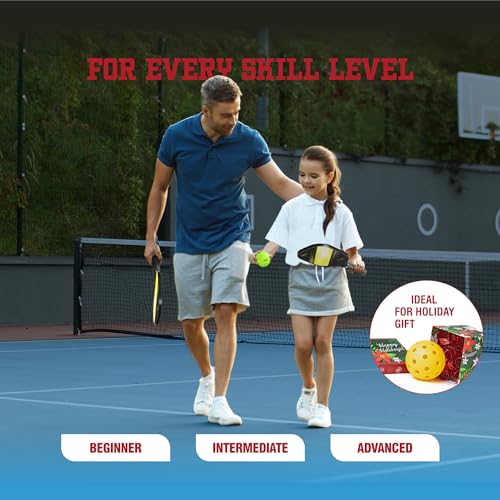 USAPA Approved Premium Outdoor Pickleball Balls Set