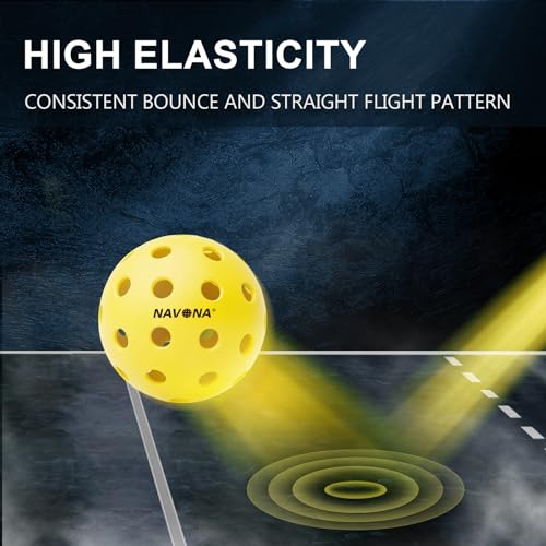 Navona 48 Pack Premium Outdoor Pickleball Balls