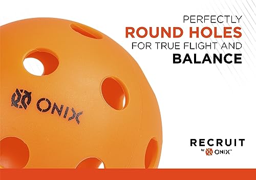 Onix Recruit Indoor Superior Design Pickleball Ball