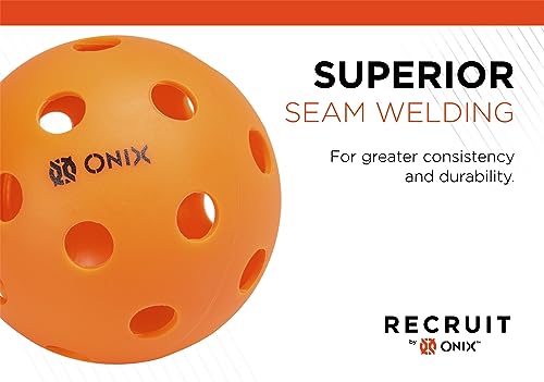 Onix Recruit Indoor Superior Design Pickleball Ball
