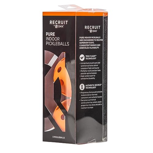 Onix Recruit Indoor Superior Design Pickleball Ball