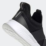 Adidas Women's Puremotion-Adapt Running Shoe - Black/White/Grey