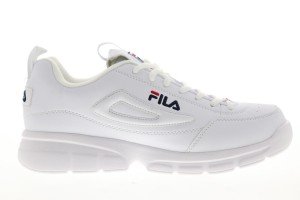Fila Men's Disruptor SE Sneakers - White/Navy/Red