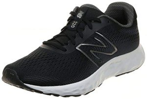 New Balance Men’s 520 V8 Running Shoes - Black/White