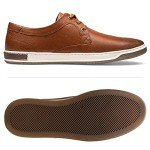 Jousen Men's Memory Foam Dress Sneakers - Yellow Brown