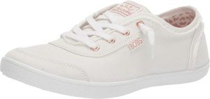 Skechers Bobs B Cute White Canvas Sneakers - 38 EU