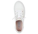 Skechers Bobs B Cute White Canvas Sneakers - 38 EU