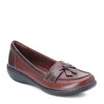 Clarks Ashland Bubble Women’s Moccasin Sneakers, Brown