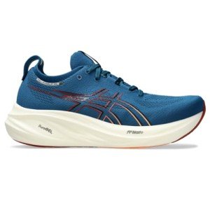 ASICS Gel-Nimbus 26 Men's Running Shoes, Navy/Orange