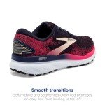 Brooks Ghost 16 Women's Sneakers, Peacoat Raspberry