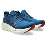 ASICS Gel-Nimbus 26 Men's Running Shoes, Navy/Orange