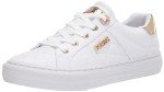 GUESS Loven Women's Sneakers - White, Size 38.5 EU