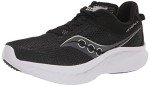 Saucony Kinvara 14 Men's Black White Running Sneakers