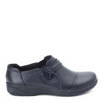 Clarks Women's Black Slip-On Loafer, Size 7 UK