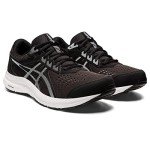 ASICS Men's Gel-Contend 8 Running Shoes - Black/White
