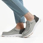 Bruno Marc Men's Arch Support Slip-On Sneakers