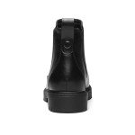 DREAM PAIRS Women's Black Low Heel Chelsea Boots