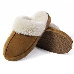 Litfun Women's Fuzzy Memory Foam House Slippers