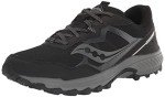 Saucony Men's Excursion TR16 Trail Sneakers, Black/Grey