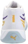 PUMA Men's Court Pro Basketball Sneakers - White/Violet