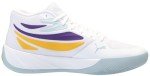PUMA Men's Court Pro Basketball Sneakers - White/Violet