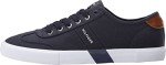 Tommy Hilfiger Men's Pandora Sneakers, Navy/Mocha 9.5