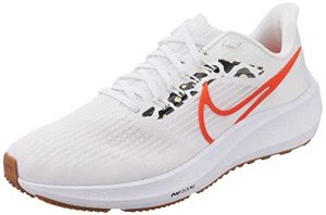 Nike Women's Air Zoom Pegasus 39 Sneakers - White/Orange
