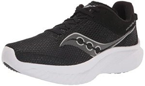 Saucony Kinvara 14 Women's Sneakers, Black/White 44.5 EU