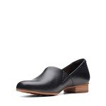 Clarks Women's Black Leather Juliet Loafers, Size 7