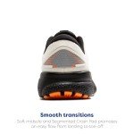 Brooks Ghost 16 Women's Running Shoes - Ecru/Orange/Black