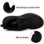 Women's Lightweight Slip-On Sneakers - Black 39 EU