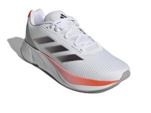 adidas Men's Duramo SL Sneakers - White/Solar Red