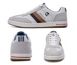 Men's Grey Casual Comfort Sneakers Size 10