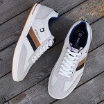 Men's Grey Casual Comfort Sneakers Size 10