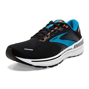 Brooks Adrenaline GTS 22 Men's Running Shoe - Black/Blue/Orange