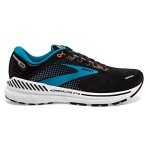 Brooks Adrenaline GTS 22 Men's Running Shoe - Black/Blue/Orange