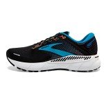 Brooks Adrenaline GTS 22 Men's Running Shoe - Black/Blue/Orange
