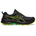 ASICS Men's Gel-Venture 9 Running Shoes - Black/Lime