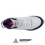 AND1 Pulse 2.0 Men's Basketball Sneakers - White/Navy/Red