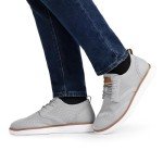 Bruno Marc Men's Grey Casual Lace-Up Sneakers