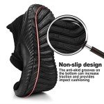 Men's Lightweight Breathable Slip-On Sneakers - Black 10.5
