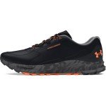 Under Armour Men's Charged Bandit Trail 3, (001) Black/Black/Orange Blast, 10.5, US