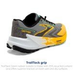 Brooks Catamount 3 Sneakers for Men, Lemon Sage