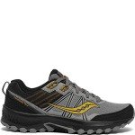 Saucony Men's Excursion TR14 Trail Running Shoe, Grey/Gold, 12