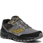 Saucony Men's Excursion TR14 Trail Running Shoe, Grey/Gold, 12