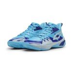 PUMA Men's Genetics Basketball Shoe Sneaker, Bright Aqua, 13
